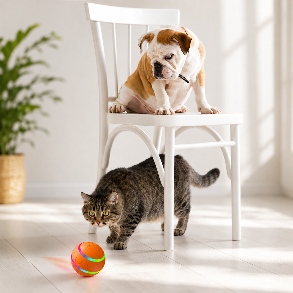 PurrRoll™ Smart Cat Ball