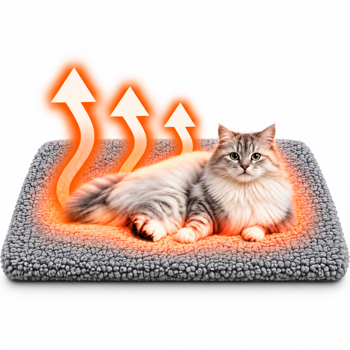 Winter Warming Pet Mattress - Washable Non-Slip Pad for Dogs & Cats