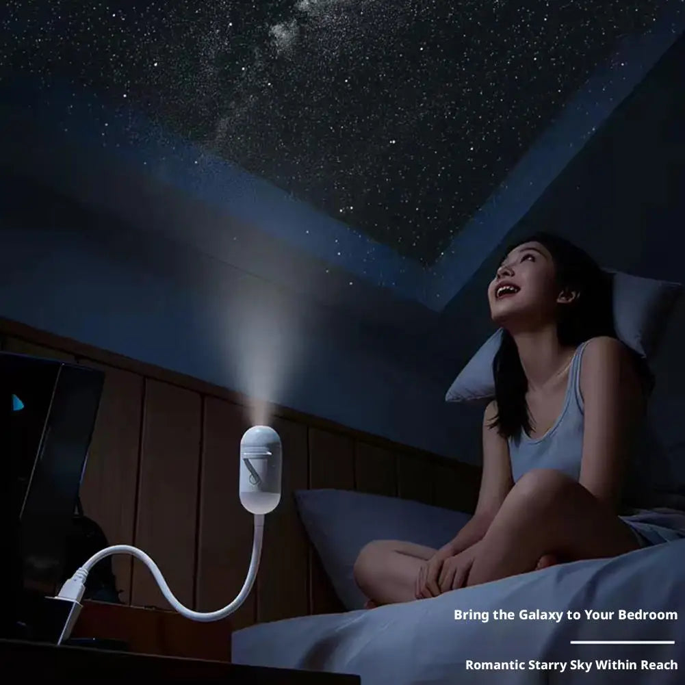USB galaxy projector night light, view 4