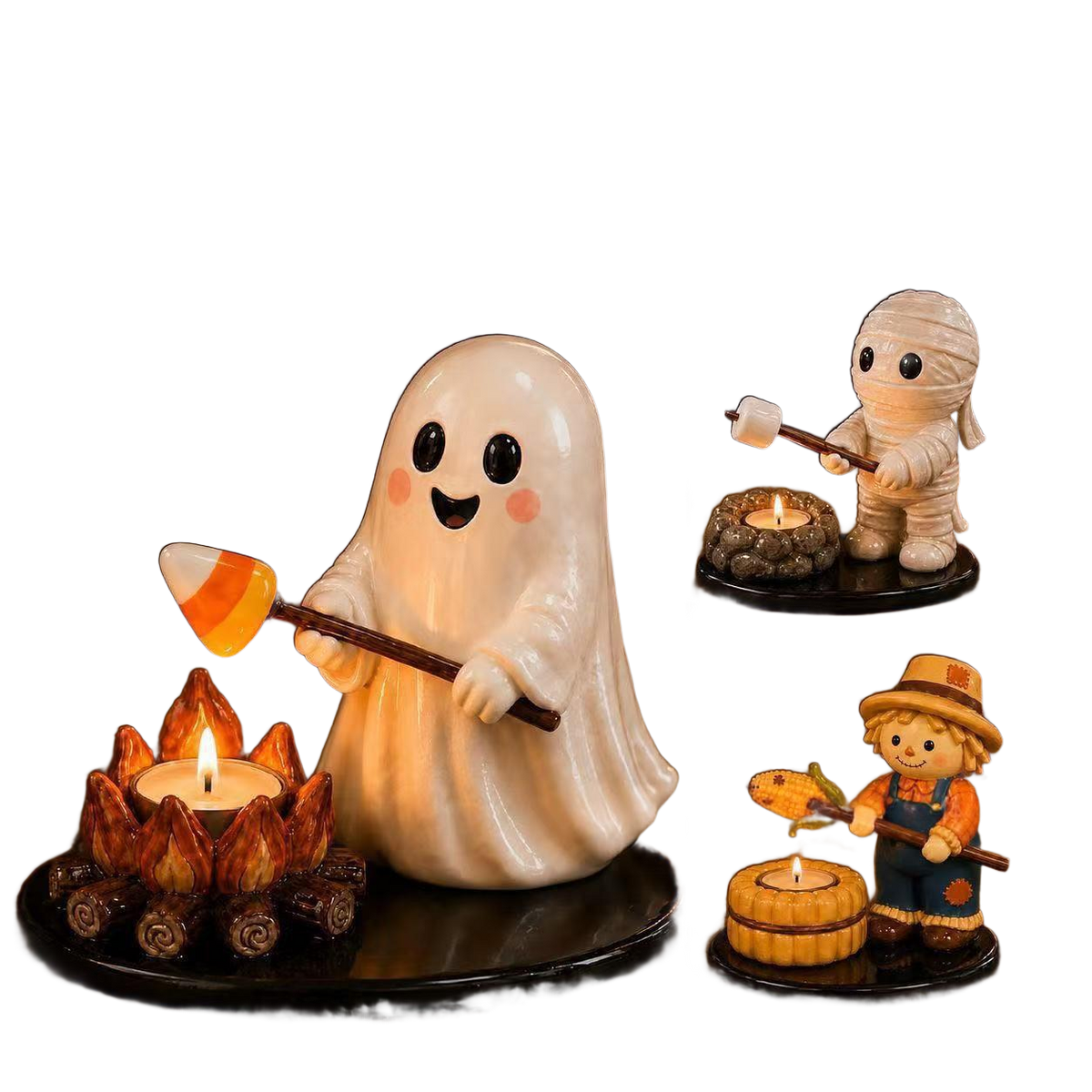 Halloween Campfire Tealight Holder