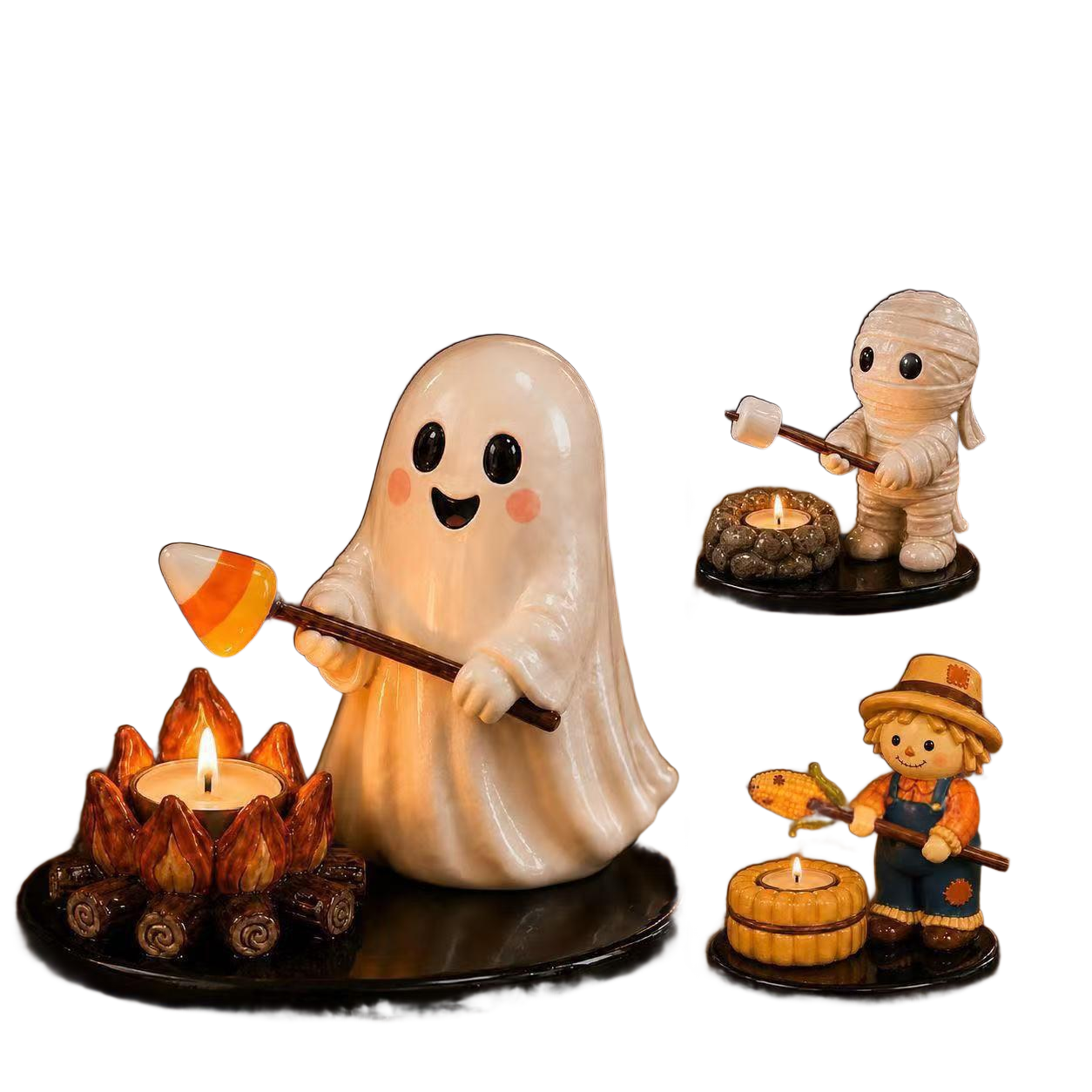 Halloween Campfire Tealight Holder